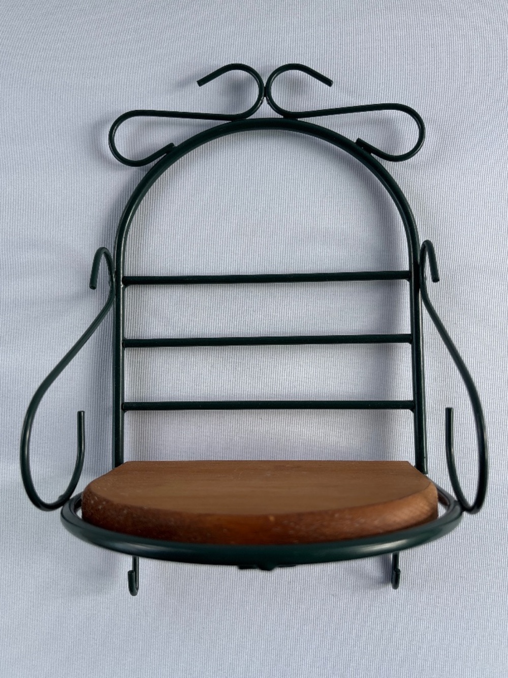 Small Wire Frame and Wood Shelf Cottagecore Decor